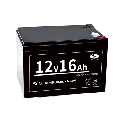 di batteria al litio di 204.8Wh 12v16ah Lifepo4 i 12 volt ricaricabili per aumenta il sistema