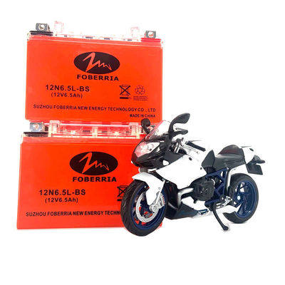 acido al piombo sigillato ricaricabile della batteria 6.5Ah del motociclo 2.31kg piccolo 12v