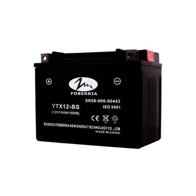 Piccola batteria del motociclo delle cellule del gel del motociclo YTX12-BS della batteria 12v